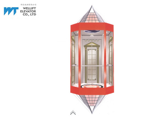 각종 모양 엘리베이터 실내 디자인, 호화스러운 고귀한 엘리베이터 오두막 디자인