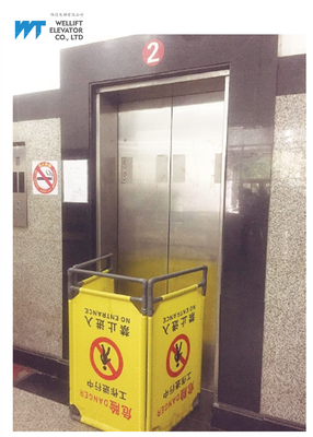 VVVF 컨트롤 630kg 1.5m/s 럭셔리 승객용 엘리베이터